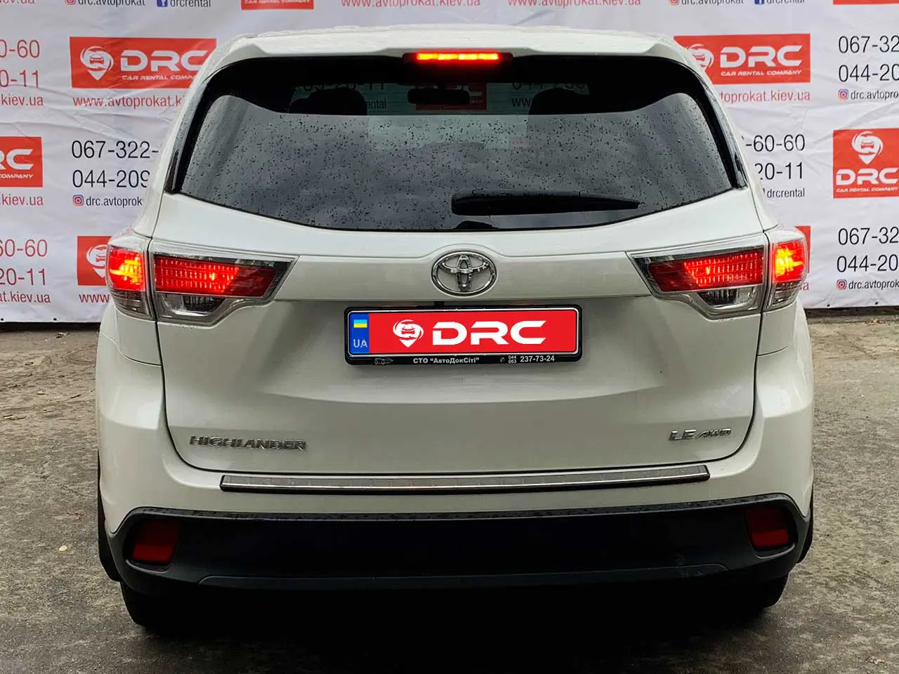 Оренда позашляховика Toyota Highlander