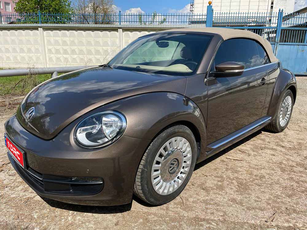 Rent a Volkswagen Beetle convertible